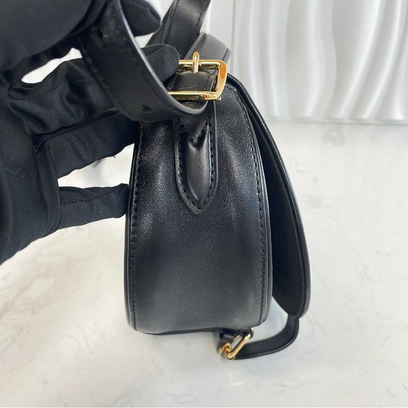 Louis Vuitton Black Leather Tambourin Crossbody Bag - Picture 4 of 11